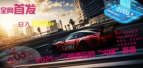 全网首发:2025一个被遗忘的“火爆”赛道轻松日入多张-老叔网创